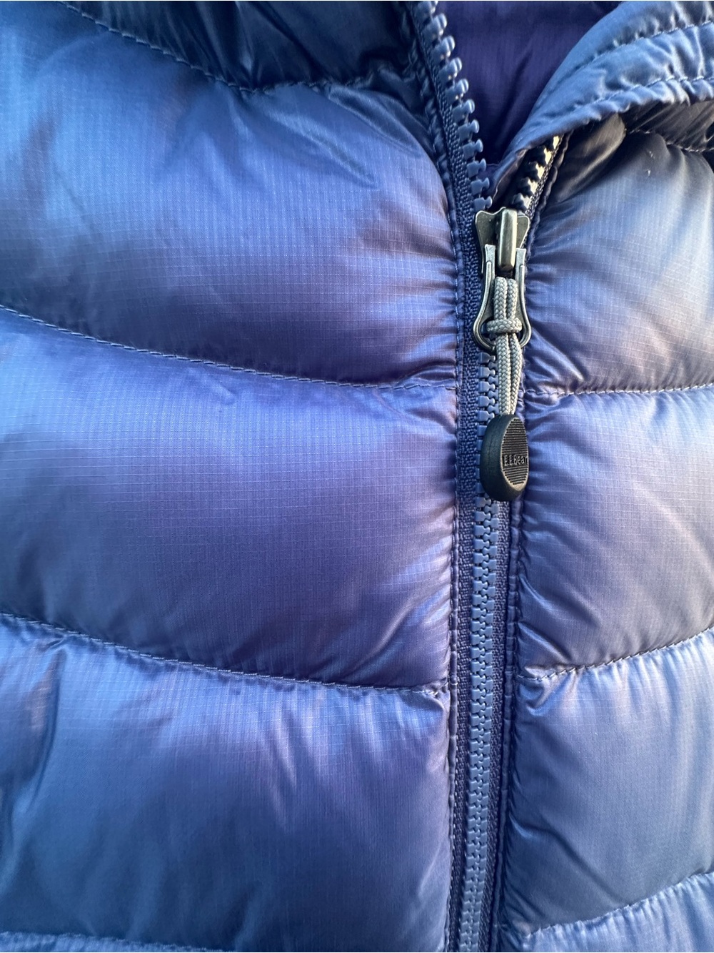 L.L. Bean 850 Goose Down Tech Puffer Downtek Pertex Quantum Jacket Lightweight - Picture 11 of 17